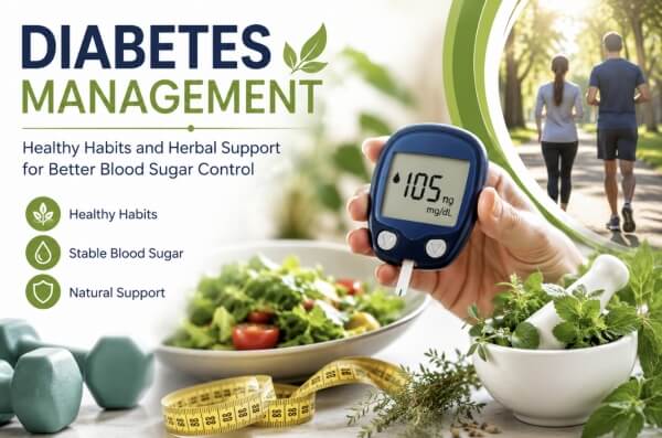 Diabetesbehandling – hälsosamma vanor och växtbaserat stöd för bättre blodsockerkontroll